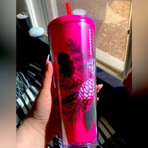 Starbucks Pink Floral Venti Tumbler